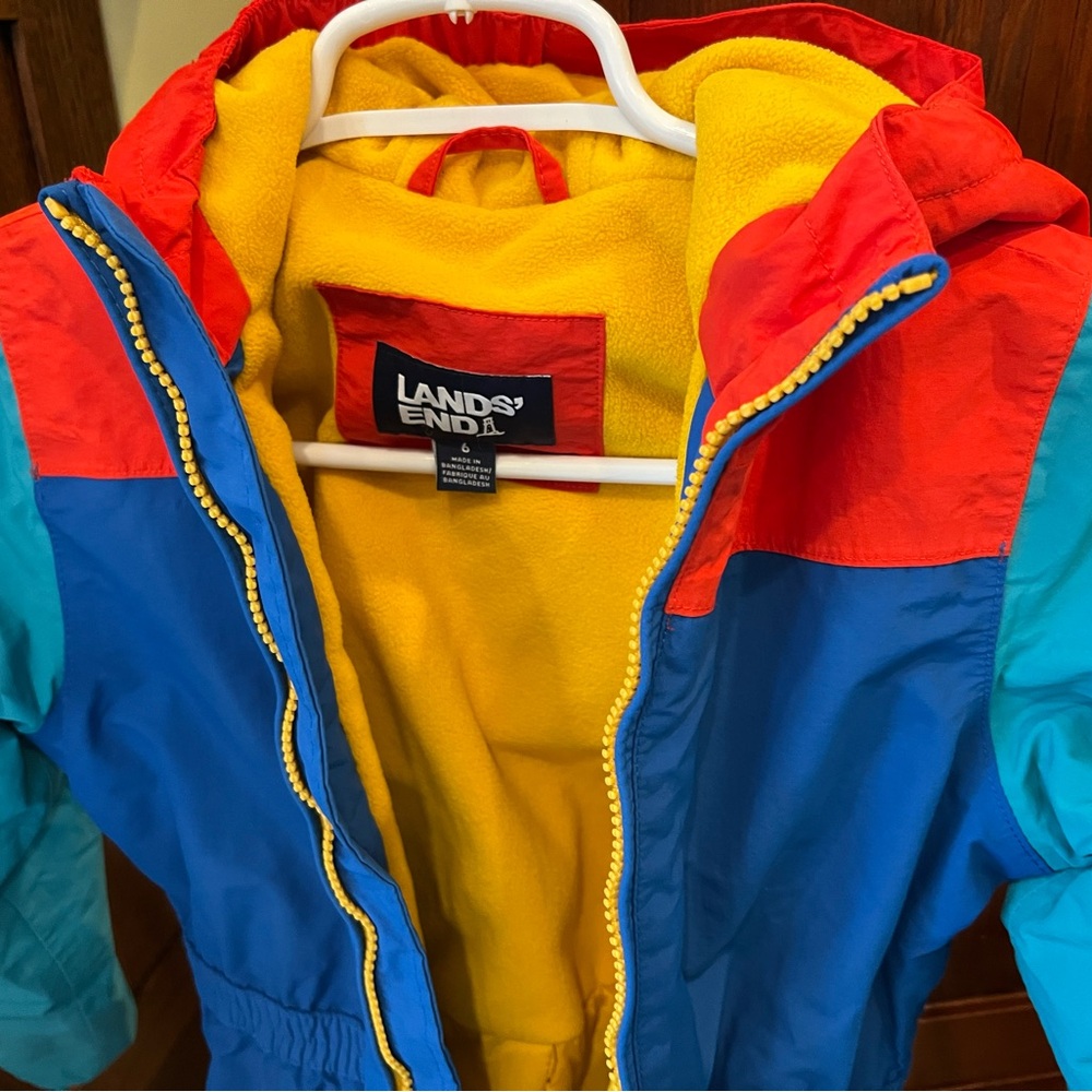 Lands' End Kids Squall Waterproof Insulated Iron Knee Winter Snow Suit